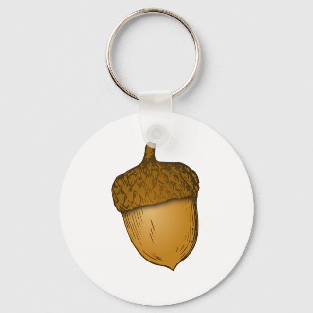 Tree Acorn Keychain (Front)