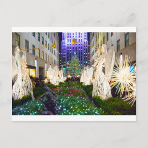 Tree and Angels 2015 Postcard