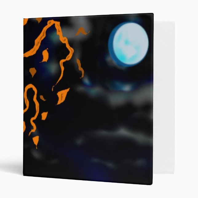 Tree and Moon Mouse Binder (Front/Inside)