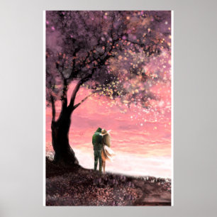tree and nature - love poster