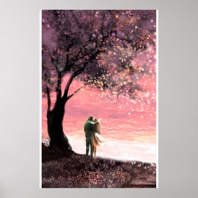 tree and nature - love poster (Front)