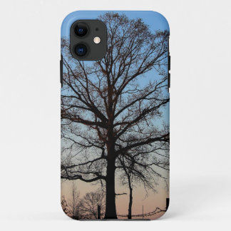 Tree at Dusk iPhone 5 iPhone 11 Case