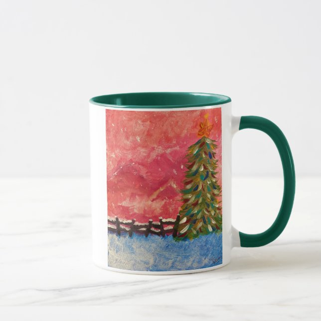 Tree at Dusk Mug (Right)