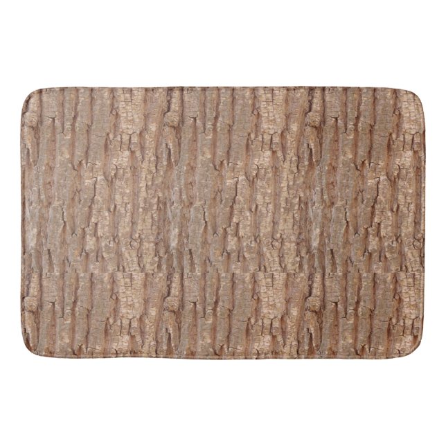 tree bark bath mat (Front)