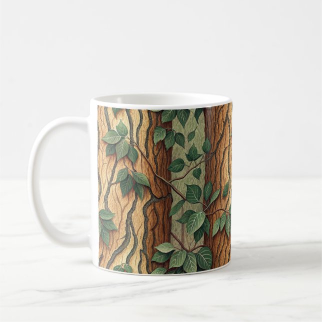 Tree Bark Coffee Mug (Left)