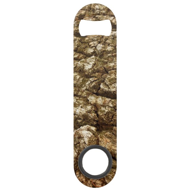 Tree Bark II Natural Textured Design Bar Key (Front)