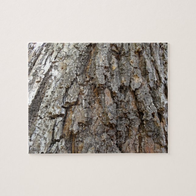 Tree Bark IV Abstract Nature Jigsaw Puzzle (Horizontal)
