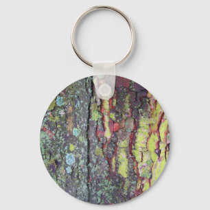 Tree Bark Keychain