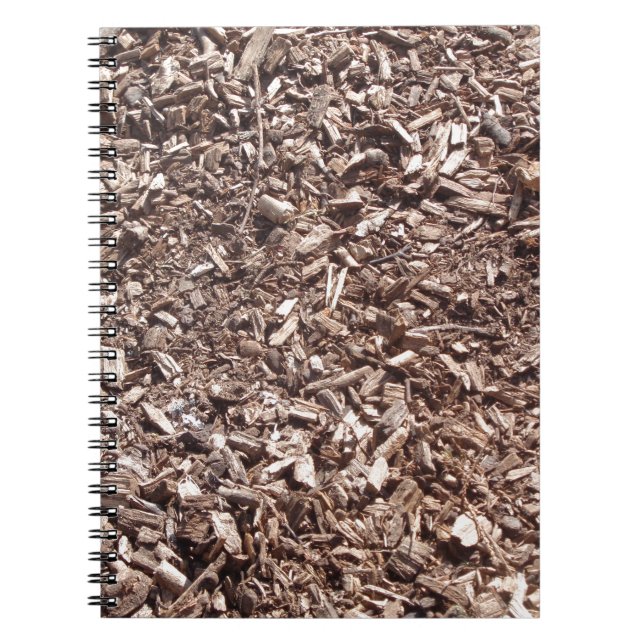 Tree bark, Nature, Brown Notebook (Front)