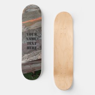 Tree Bark Nature Inspired Skateboard