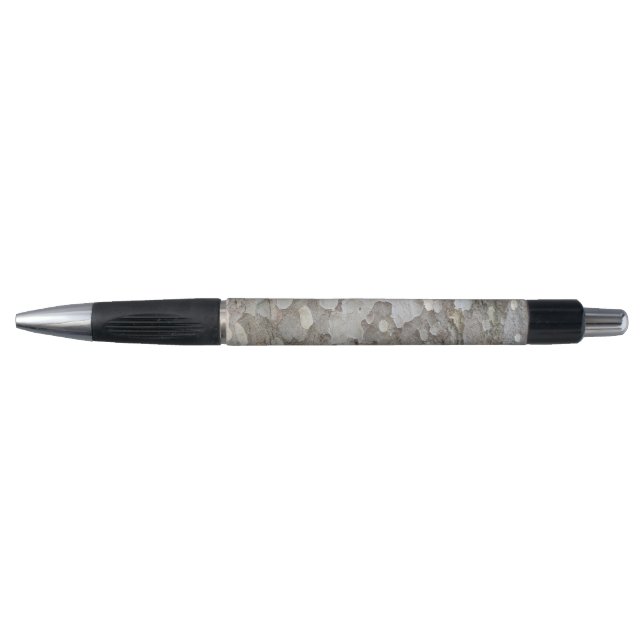 Tree bark pattern classic round sticker pen (Front)