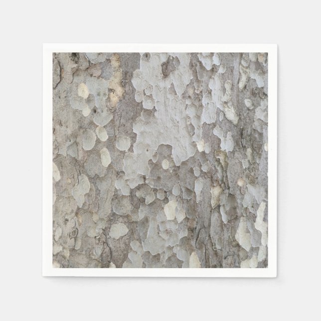 Tree bark pattern napkins (Front)