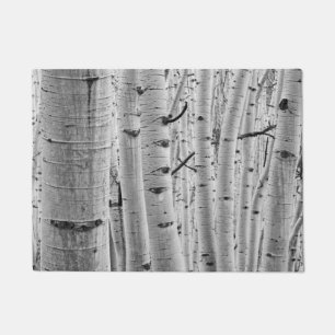 Tree Bark Pattern - Quaking Aspen Doormat