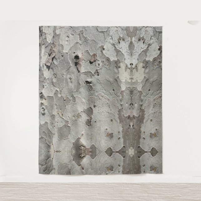 Tree bark pattern tapestry (Front)