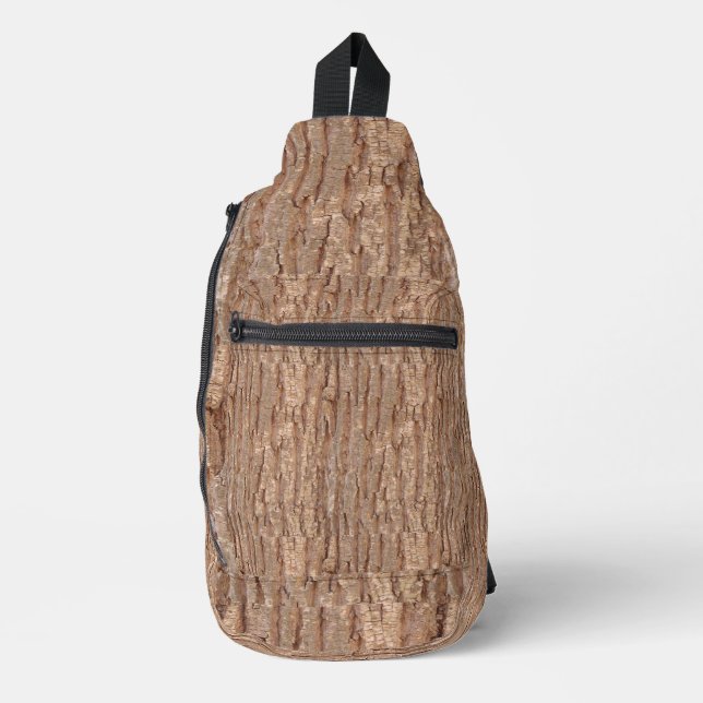 tree bark sling bag (Front)