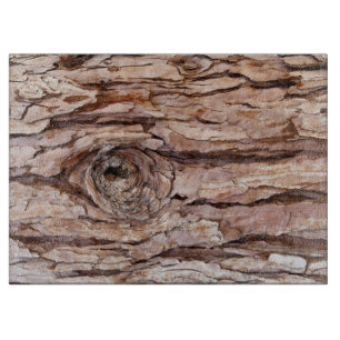 Tree Bark Texture Cool Unique Cutting Board