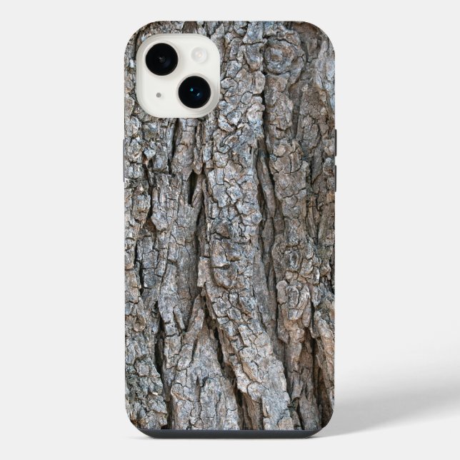 Tree Bark Texture iPhone Case (Back)