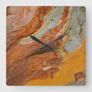 Tree Bark Wall Clock