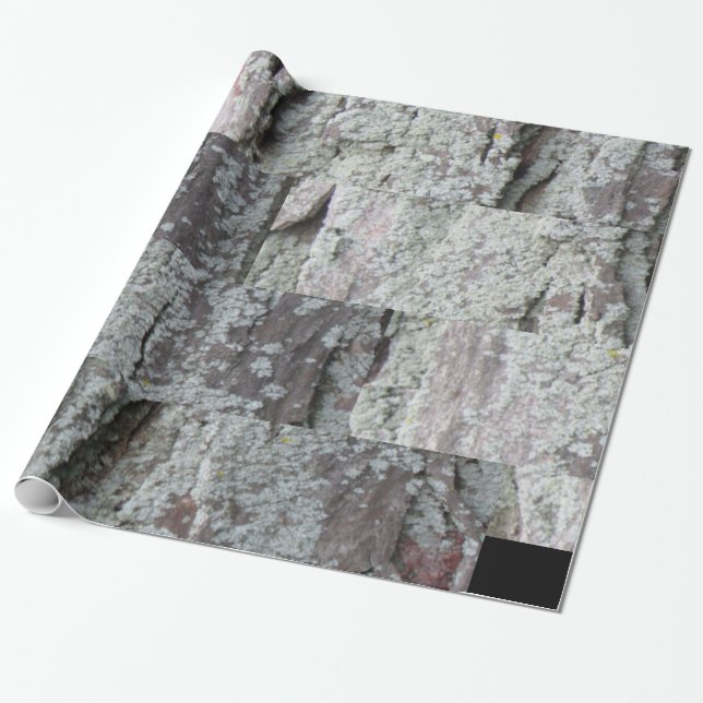 Tree Bark Wrapping Paper (Unrolled)