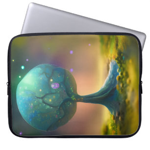 Tree Birth AI Art Laptop Sleeve