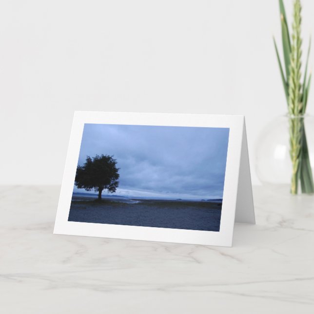 tree - blank inside card (Front)