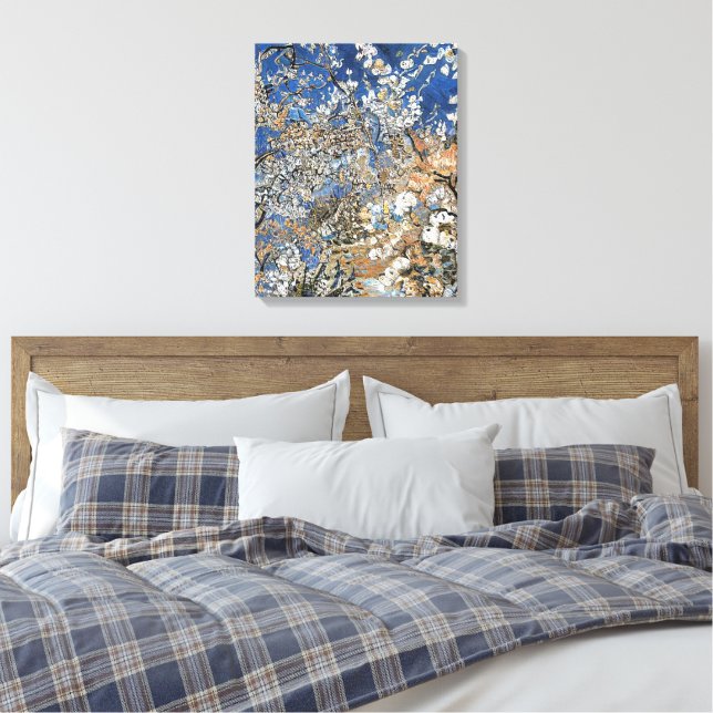 TREE BLOSSOM CANVAS PRINT (Insitu(Bedroom))