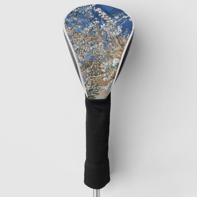 TREE BLOSSOM GOLF HEAD COVER (Front)