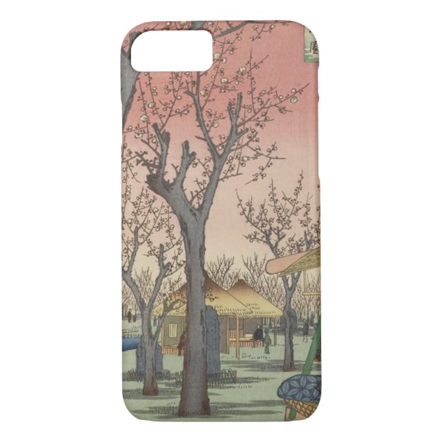 Tree Blossoms Plum Garden Japanese Case-Mate iPhone Case (Back)