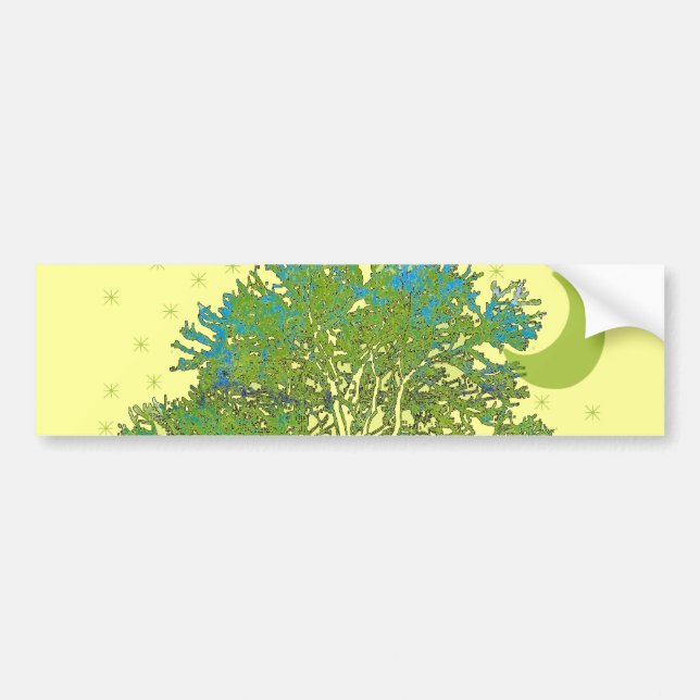 Tree Blues Bumper Sticker (Front)
