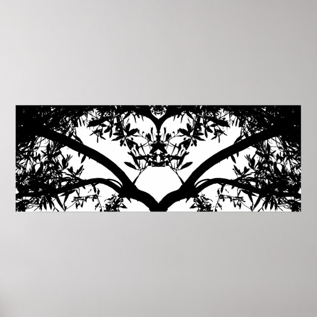 Tree Branch Art Poster (Front)