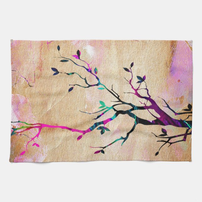 Tree Branch Kitchen Towel (Horizontal)