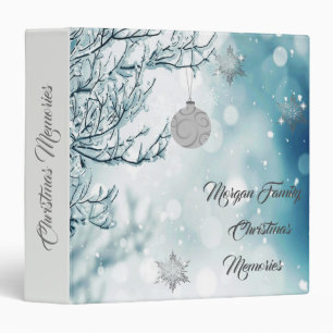 Tree Branches, Christmas Ball,Snowflakes,Snow Binder