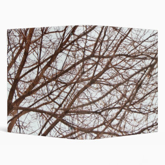 Tree Branches in Fall Binder
