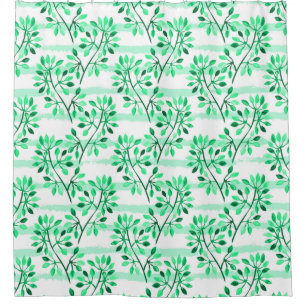 Tree branches with leaves