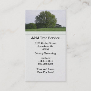 Tree Business Card