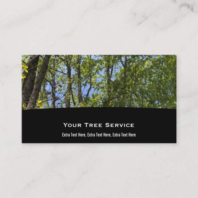 Tree Business Card (Front)