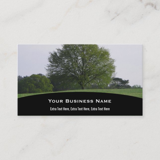Tree Business Card (Front)
