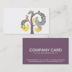 tree by abbey foster business card