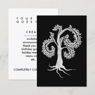 tree by abbey foster invitation