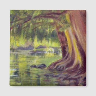 Tree by Still Waters Fridge Magnet