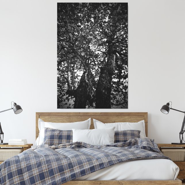 Tree Canvas Print (Insitu(Bedroom))