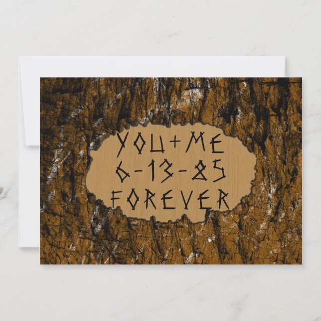 Tree Carving Invite (Front)
