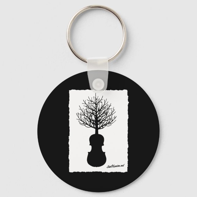 Tree Chain Keychain (Front)