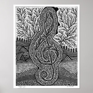 Tree Clef Poster