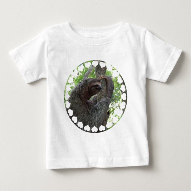 Tree Climbing Sloth Infant T-Shirt (Front)
