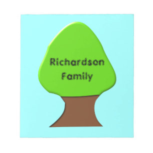 Tree Customizable Genealogy Notepad