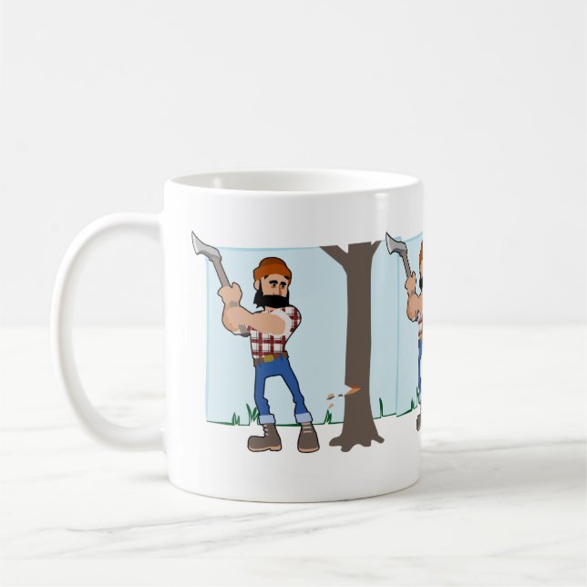 Tree Cutter Mug (Left)