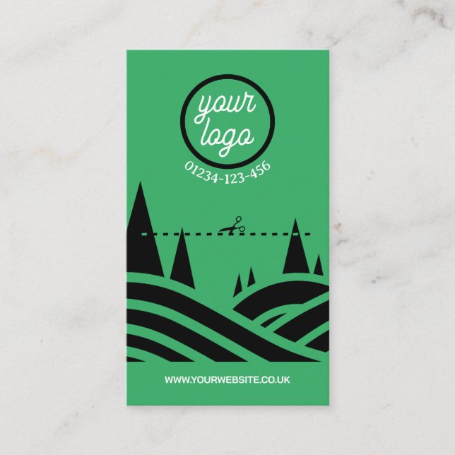 Tree Cutting Business Card v2 (Front)