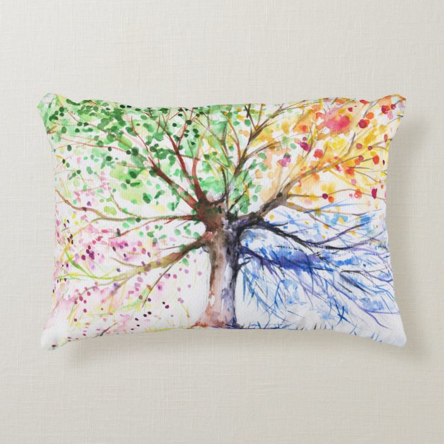 Tree Decorative Pillow (Front)