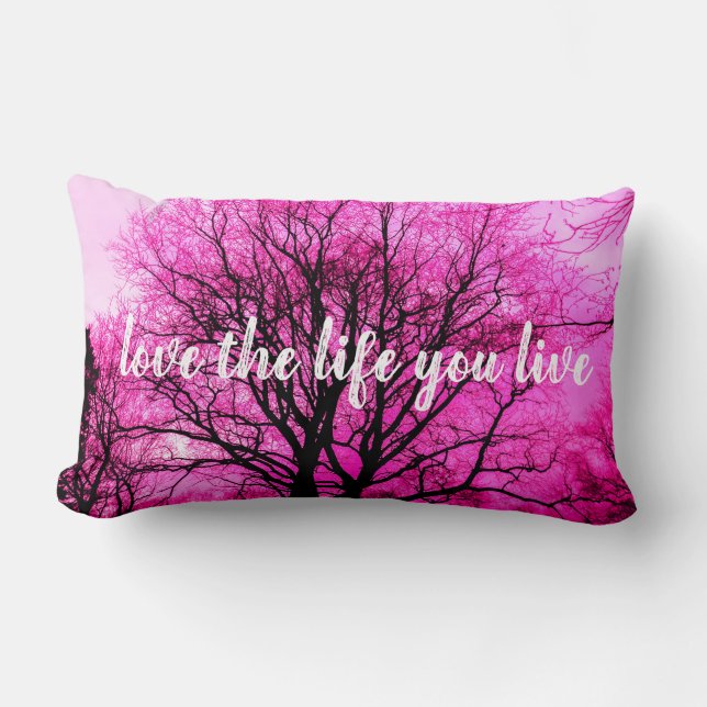 Tree design - Customize your own Lumbar Pillow (Front)